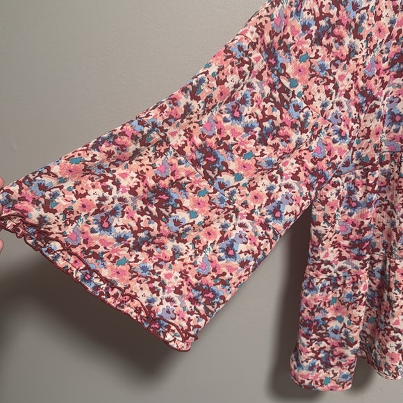 Floral Pink Blouse by Ophelia Roe 3X NWT - Picture 2 of 5